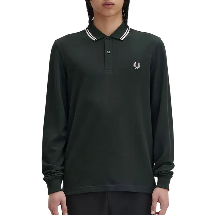 Fred Perry LS Twin Tipped Polo
