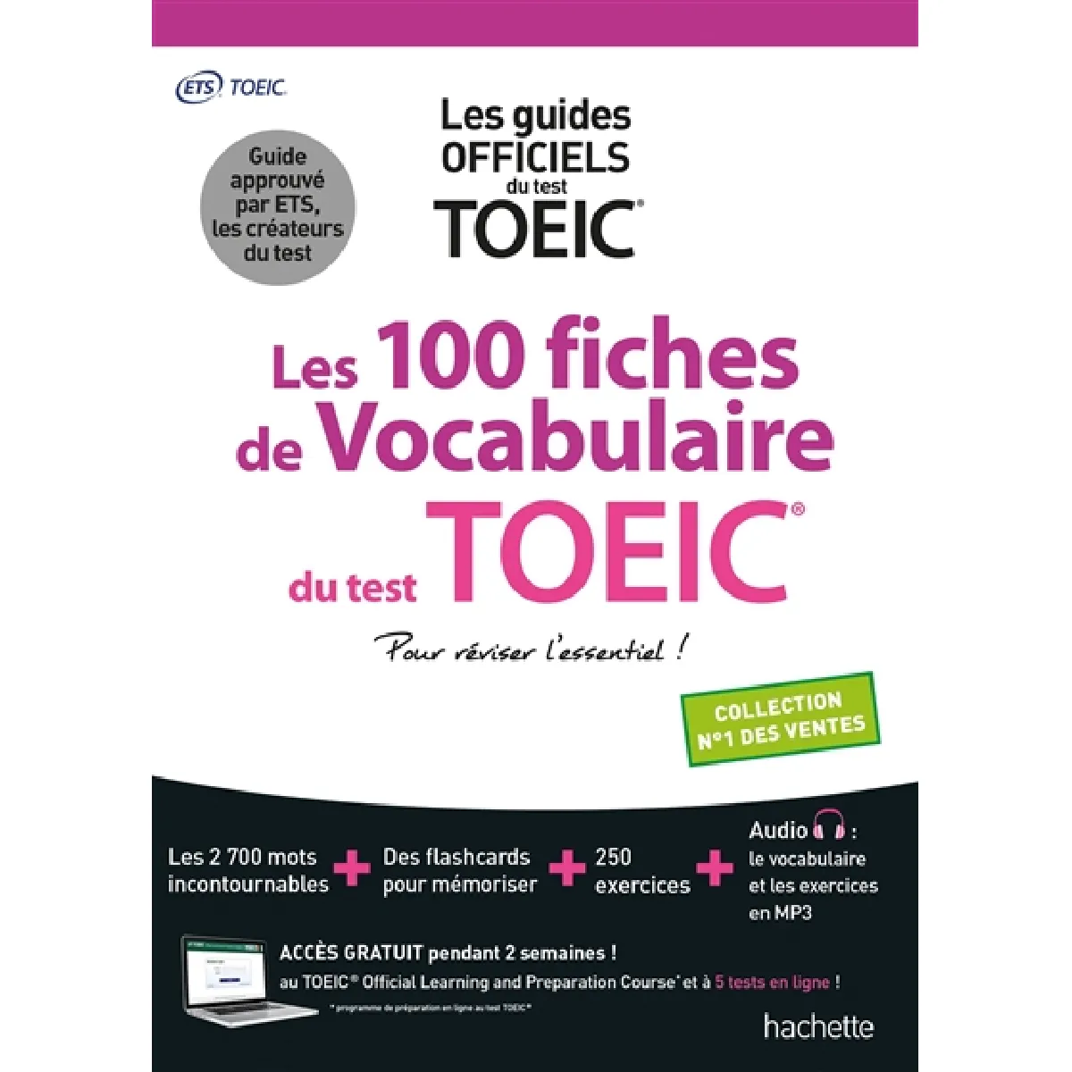 Les 100 fiches de vocabulaire du test TOEIC : les guides officiels du test TOEIC · Occasion