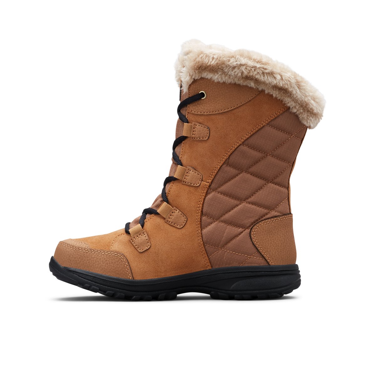 COLUMBIA-Icemaiden_ii-Bottillon d'hiver - Semelle tracteur - Cognac
