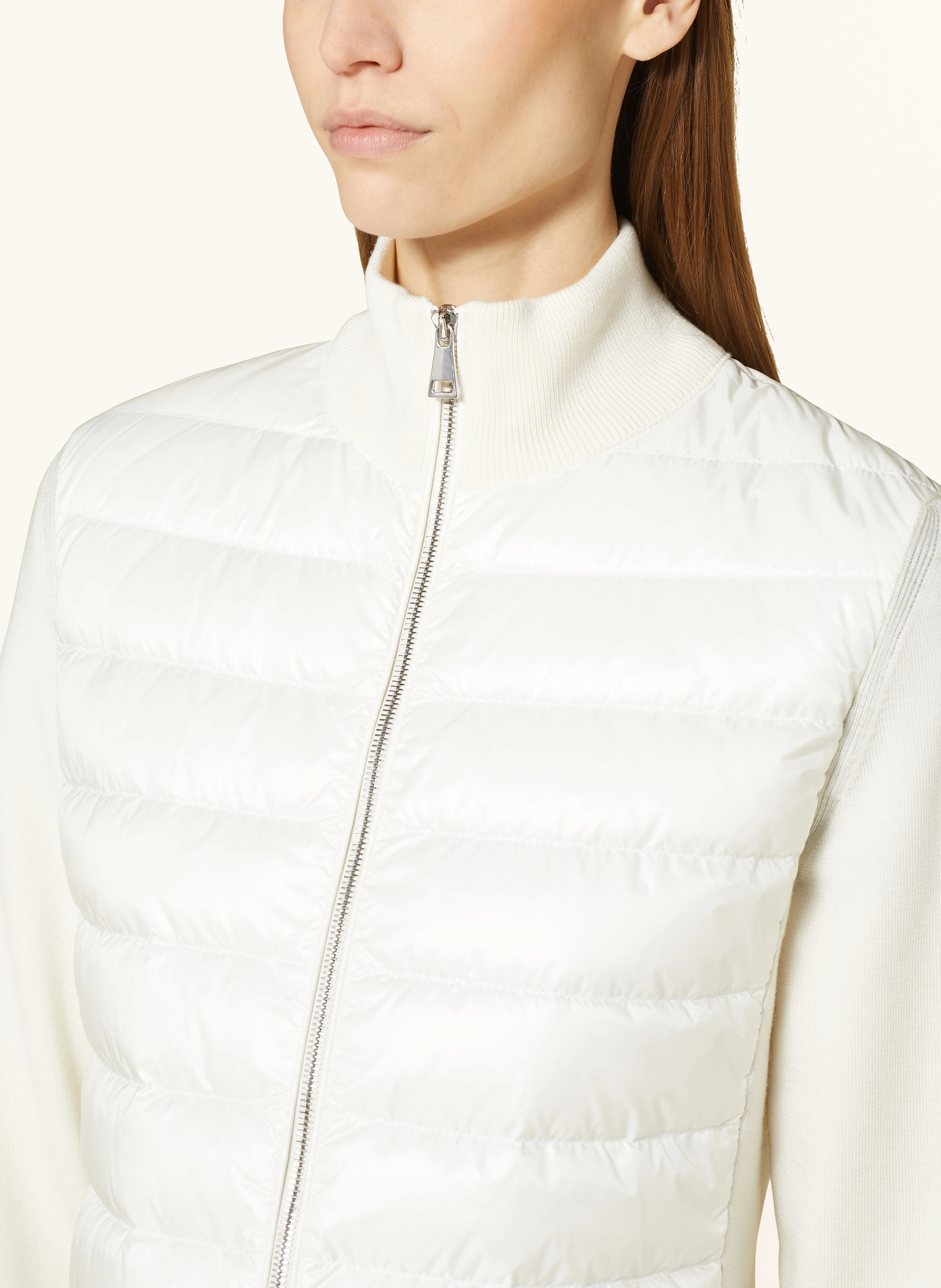 MONCLER Daunenjacke im Materialmix