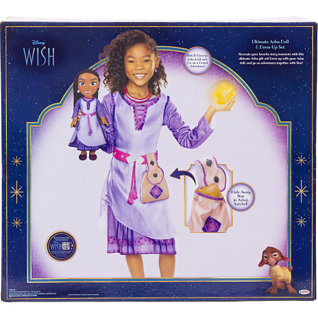 Wish ultimate asha doll & dress up sæt