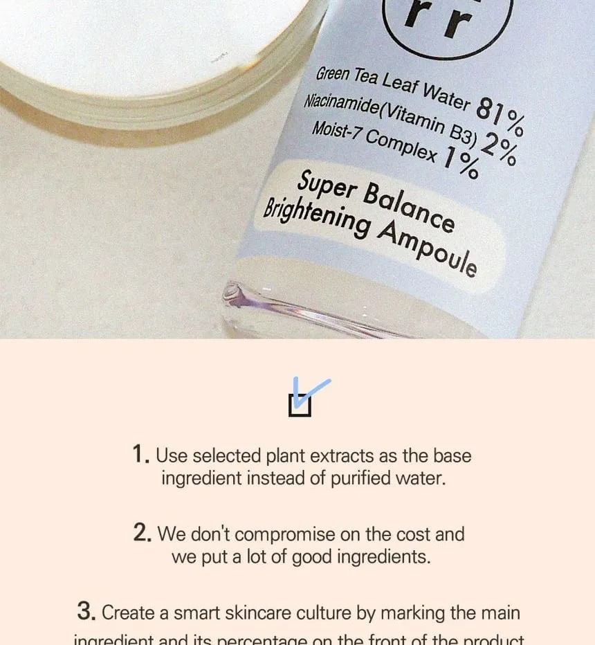 Barr - Super Balance Brightening Ampul