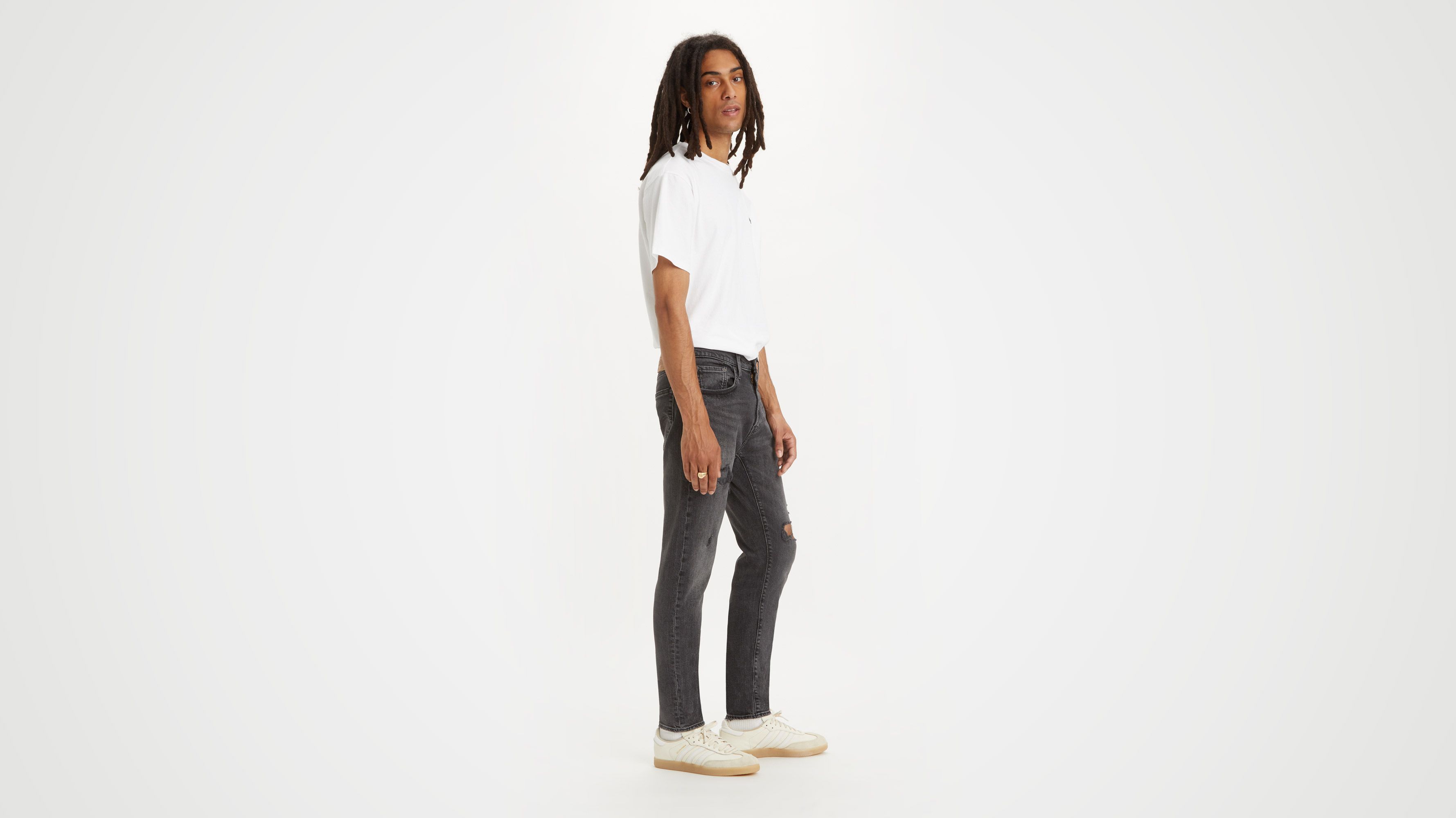 Jean 512™ Slim Taper - Black Destructed - Noir