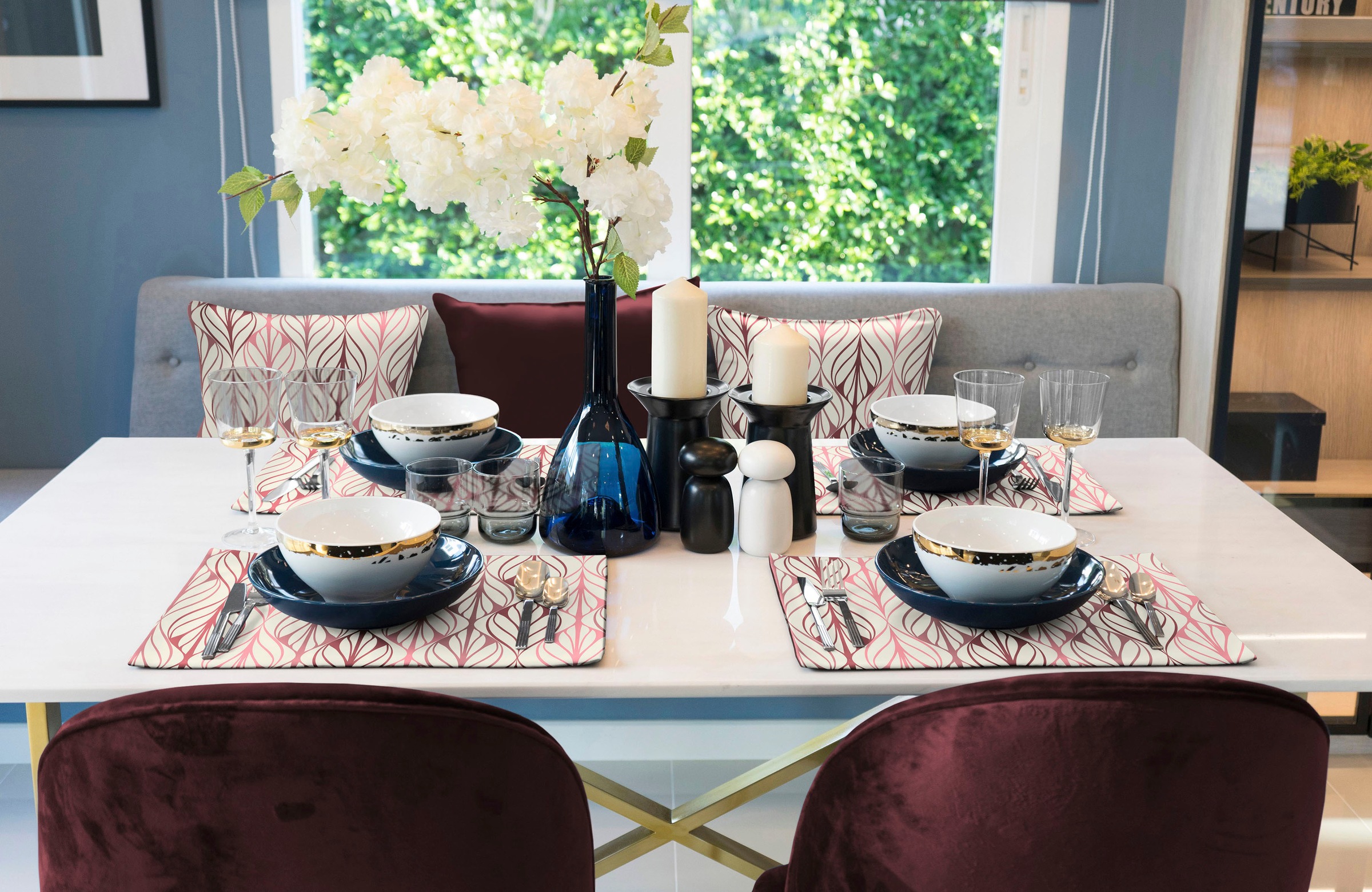 Adam Dekokissen »Kissenhülle Wave« aus Bio-Baumwolle, Kissenhülle ohne Füllung, 1 Stück