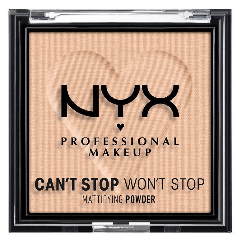 NYX Professional Makeup Can’t Stop Won’t Stop Mattifying Powder Light Medium 5,6g