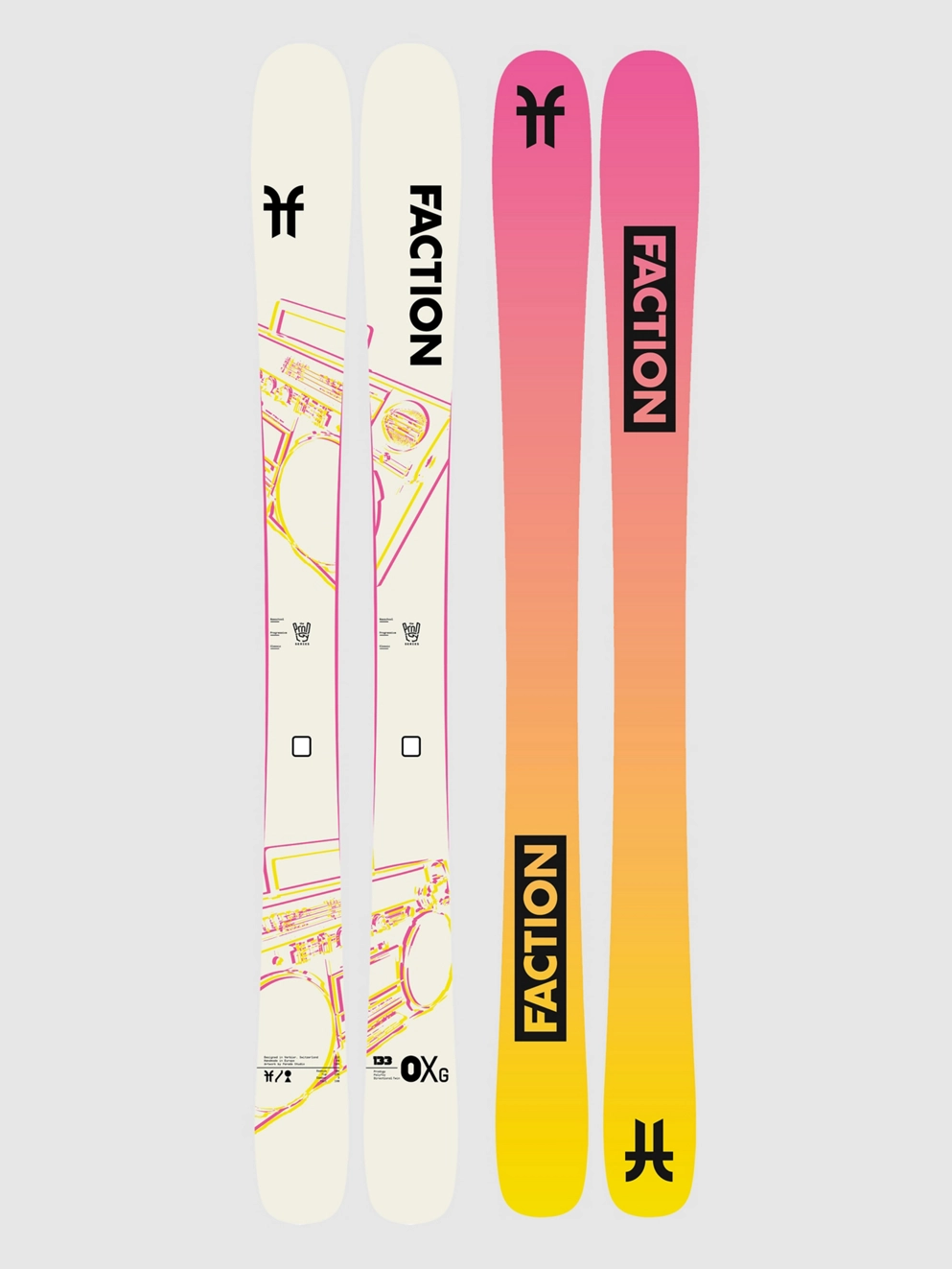 Faction Prodigy 0X Grom 2024 Kids Skis uni