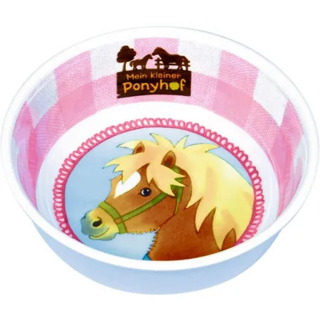 Die Spiegelburg Melamin-Schale Mein kleiner Ponyhof