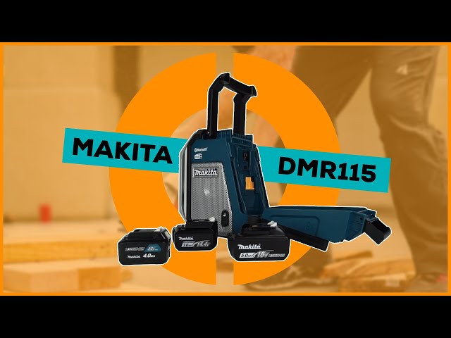 Makita DMR115 10,8-18V Li-Ion accu bouwradio - DAB  - bluetooth