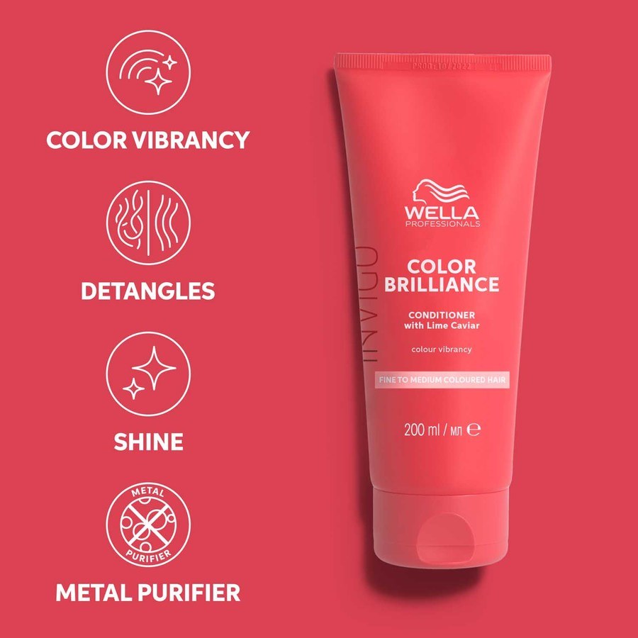 Wella Professionals Invigo Color Brilliance Conditioner Fine Hair 200ml