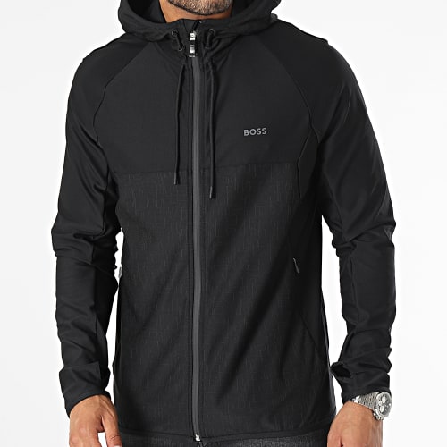 Veste Zippée Capuche Sicon Active 50493465 Noir