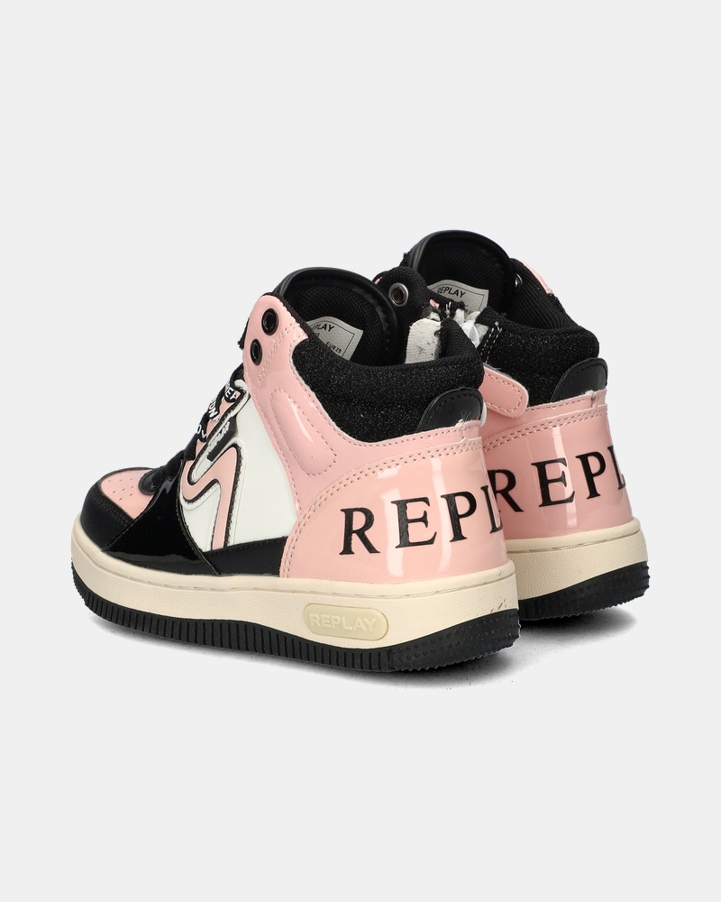 Replay Epic Jr. Hoge sneakers  - zwart