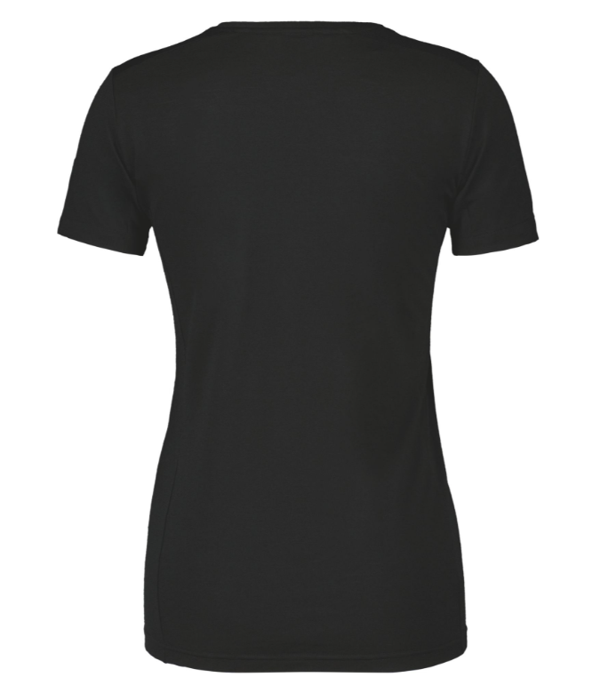 SCOTT Commuter Merino T-shirt til Kvinder, Sort