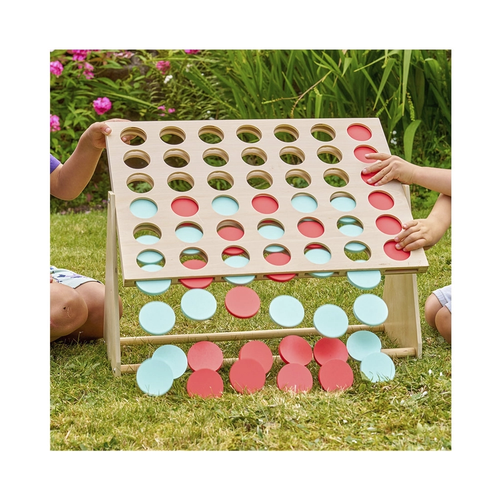 TP TOYS Holz riesiges 4-Gewinnt-Spiel