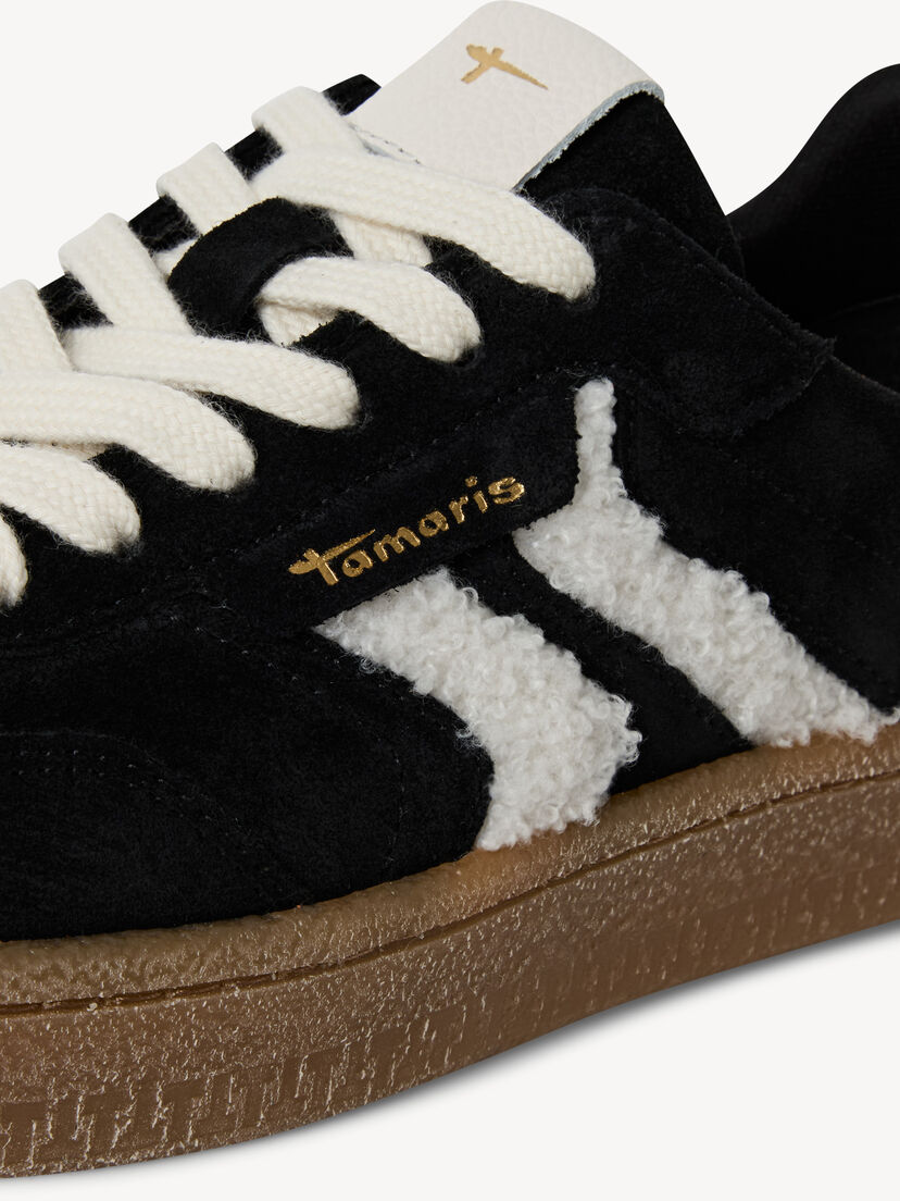 Leren Sneaker - zwart
