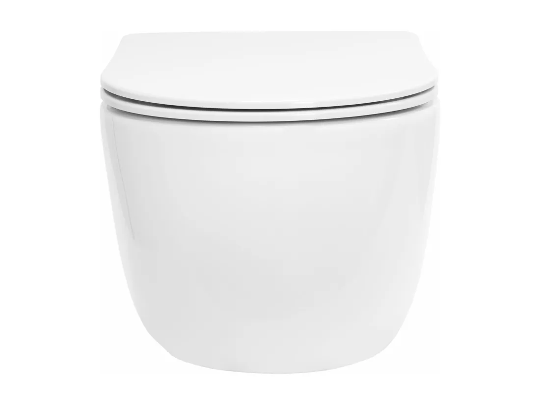 Cuvette Wc Suspendue Rea Olivier Duroplast/Flat/Zm White