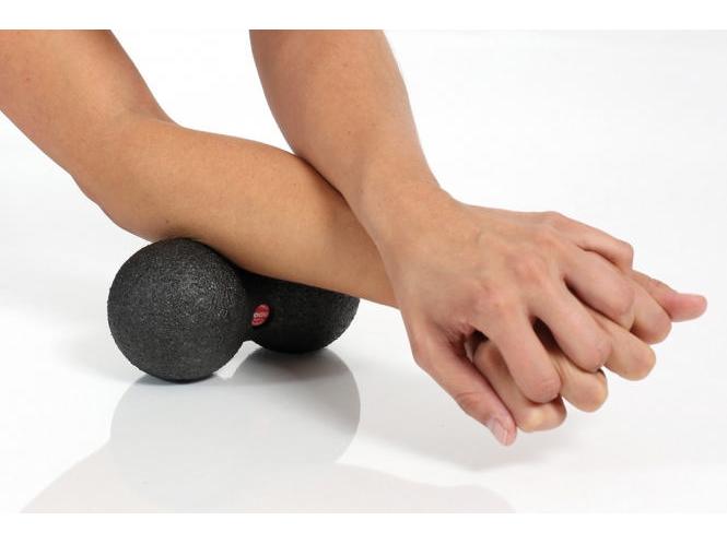 TOGU Faszientraining Blackroll DuoBall Zur Rücken- und Nackenmassage