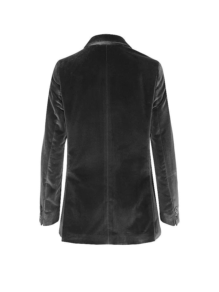 OFFICINE GENERALE Samtblazer MANON grau