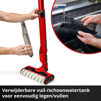 Einhell 18V vloerreiniger CLEANEXXO (zonder accu)