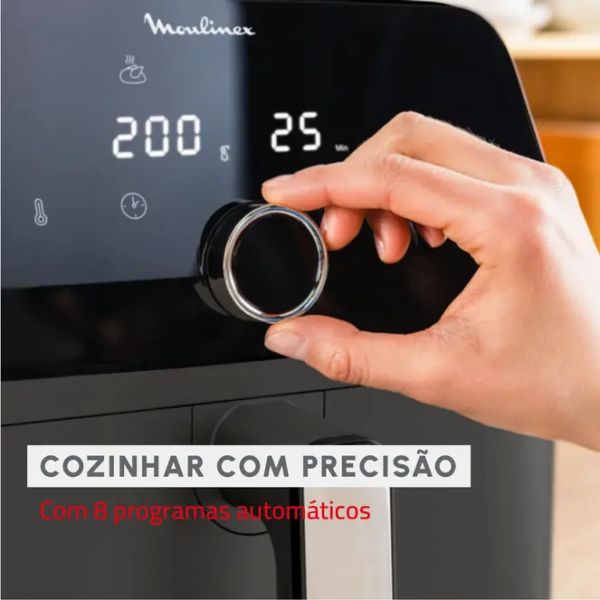 Fritadeira Moulinex Air Fryer Easy Fry Mega 7.5L