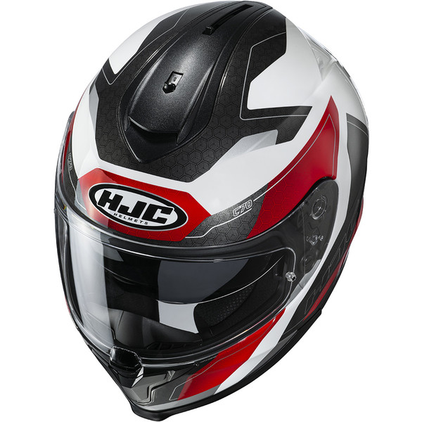 HJC - Casque C70 Canex MC1 / Rouge / Noir / Blanc