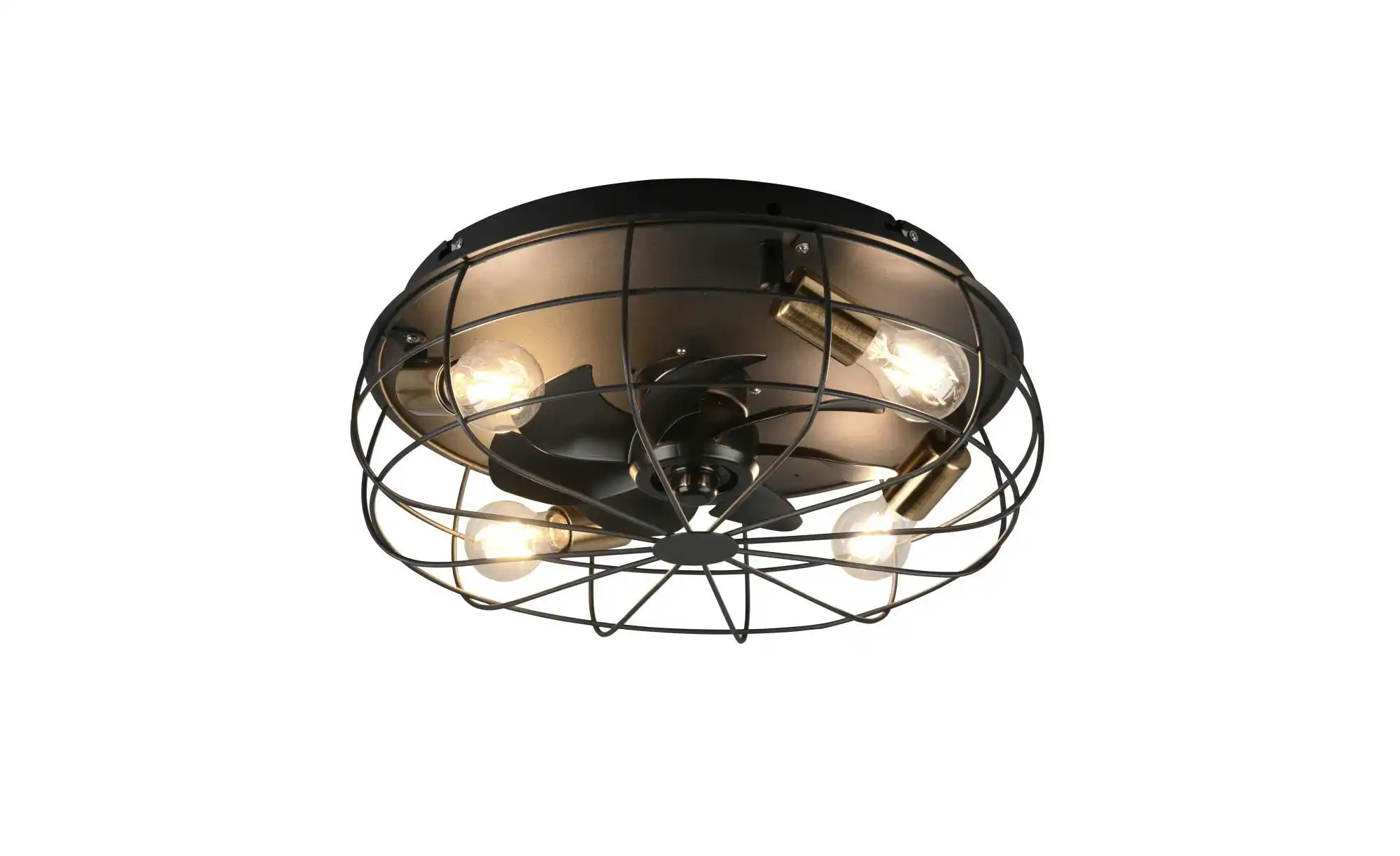 Trio Deckenleuchte mit Ventilator