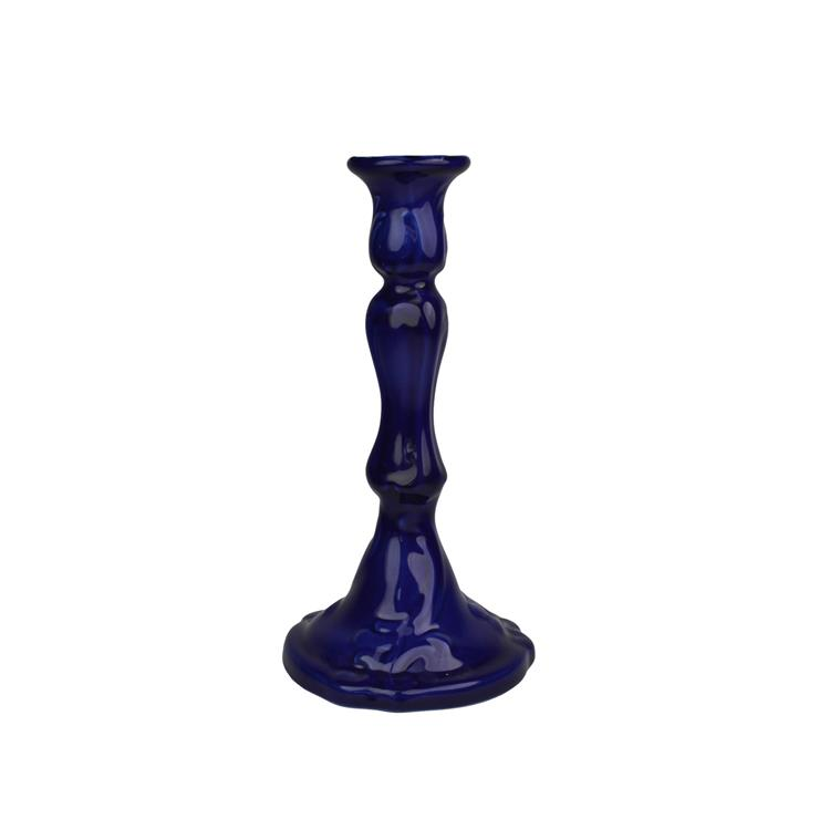 Royal Goedewaagen - Candle Holder 13,5x27cm - Cobalt Blue