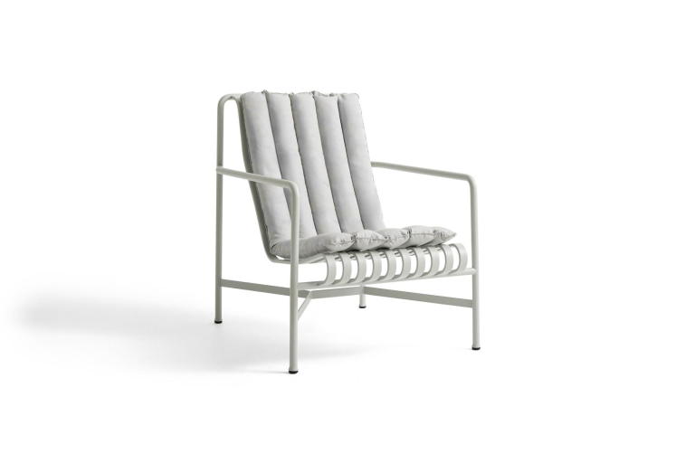 Hay Soft Quilted zitkussen Palissade High fauteuil Sky Grey