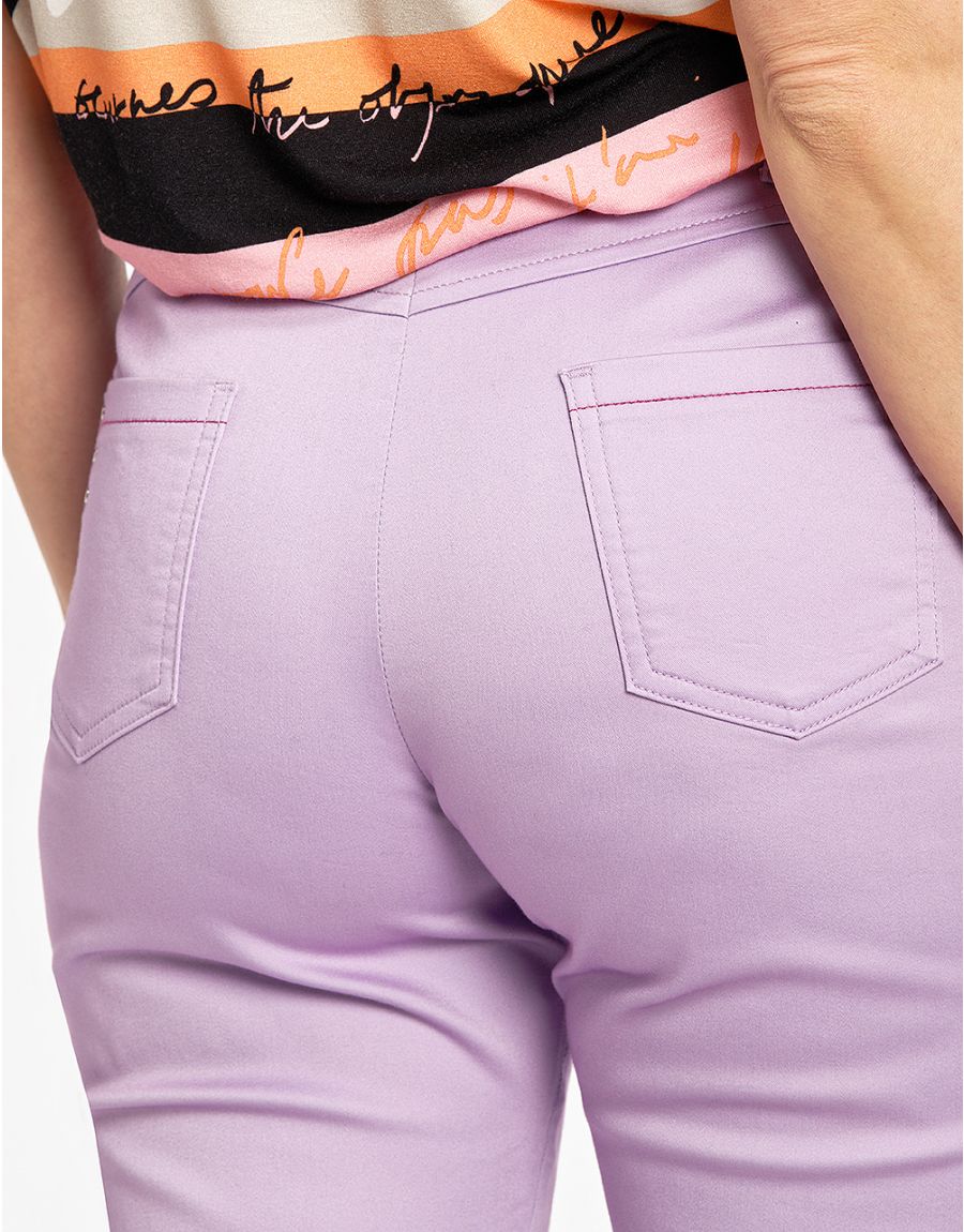 Corsaire violet stretch