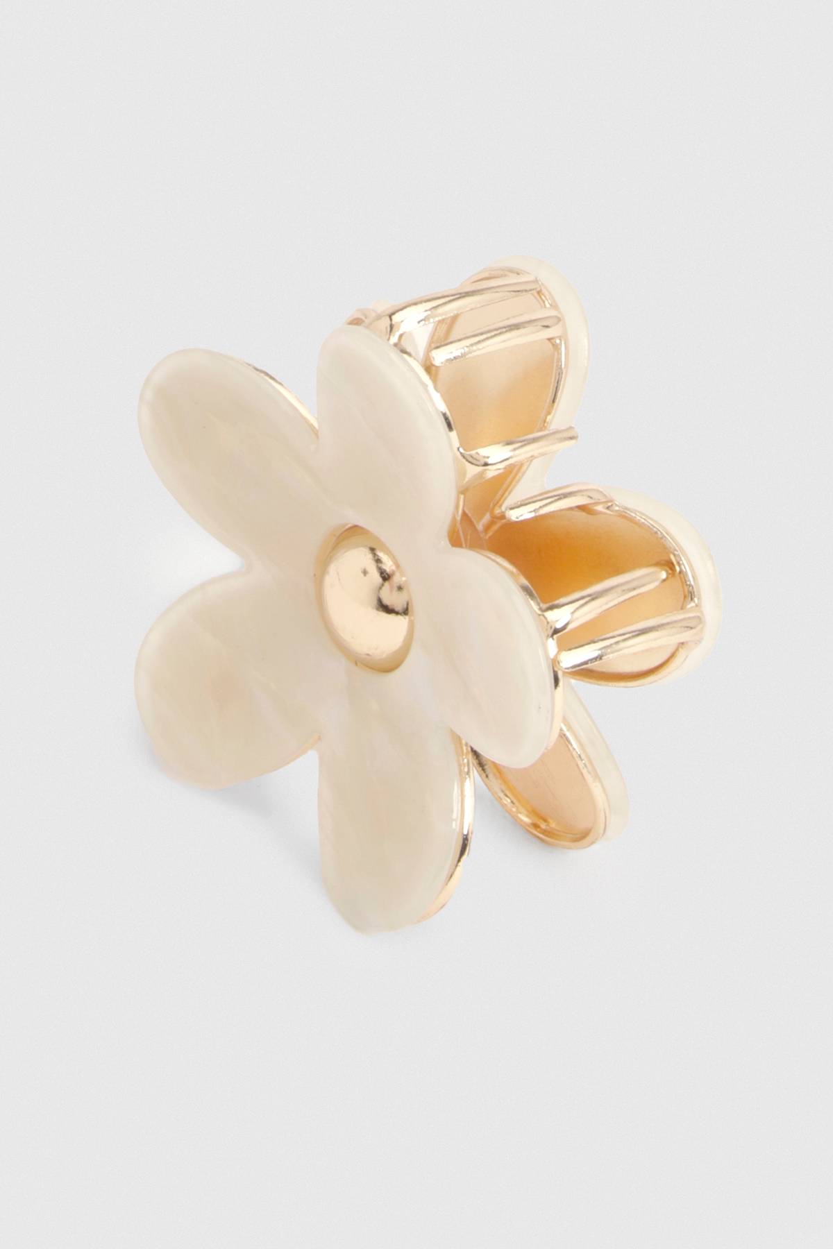 boohoo Barrette à Cheveux Fleur Marbrée