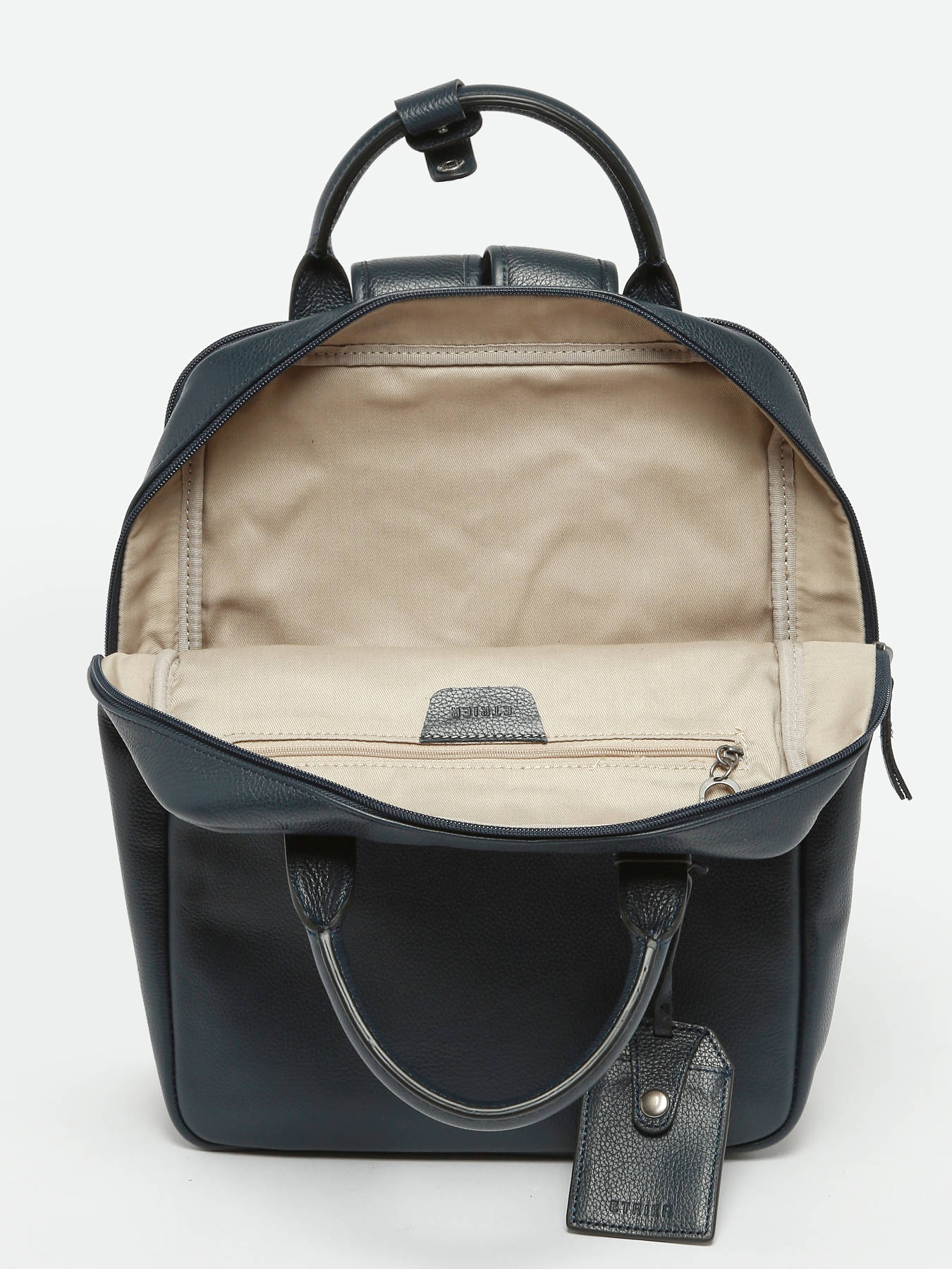 Sac  dos business Flandres 2 compartiments cuir ETRIER