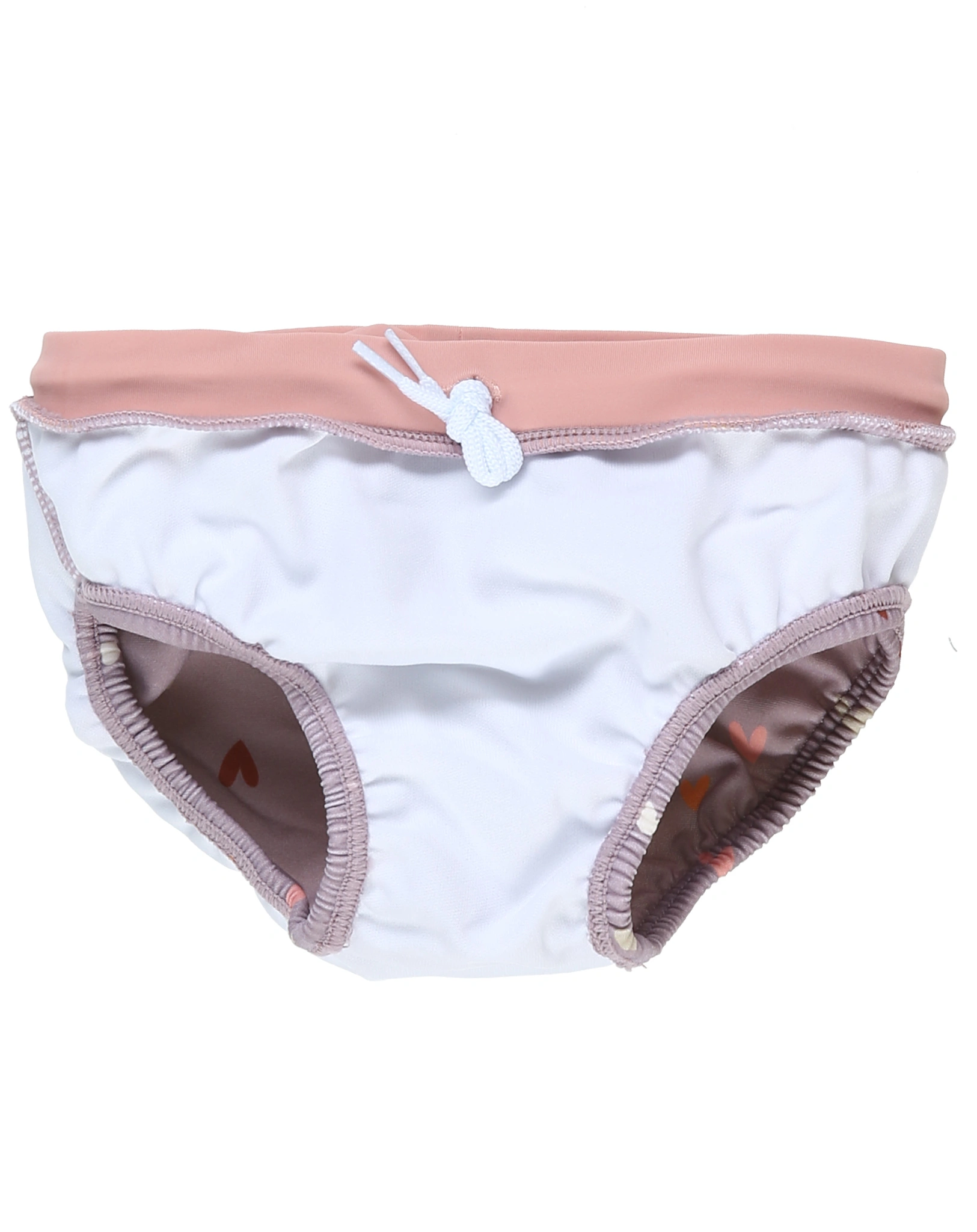 Badehose HERZ in lila