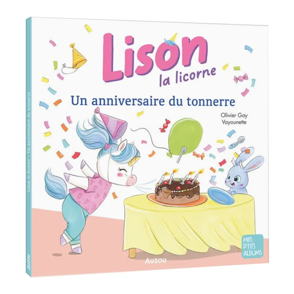 Auzou Lison La Licorne Un Anniversaire du Tonnerre