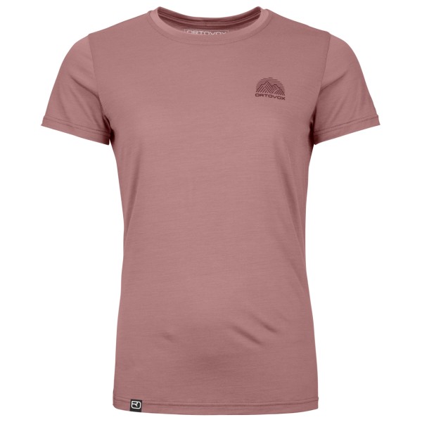 Ortovox - Women's 120 Cool Tec Mountain Stripe T-Shirt - Haut en mérinos
