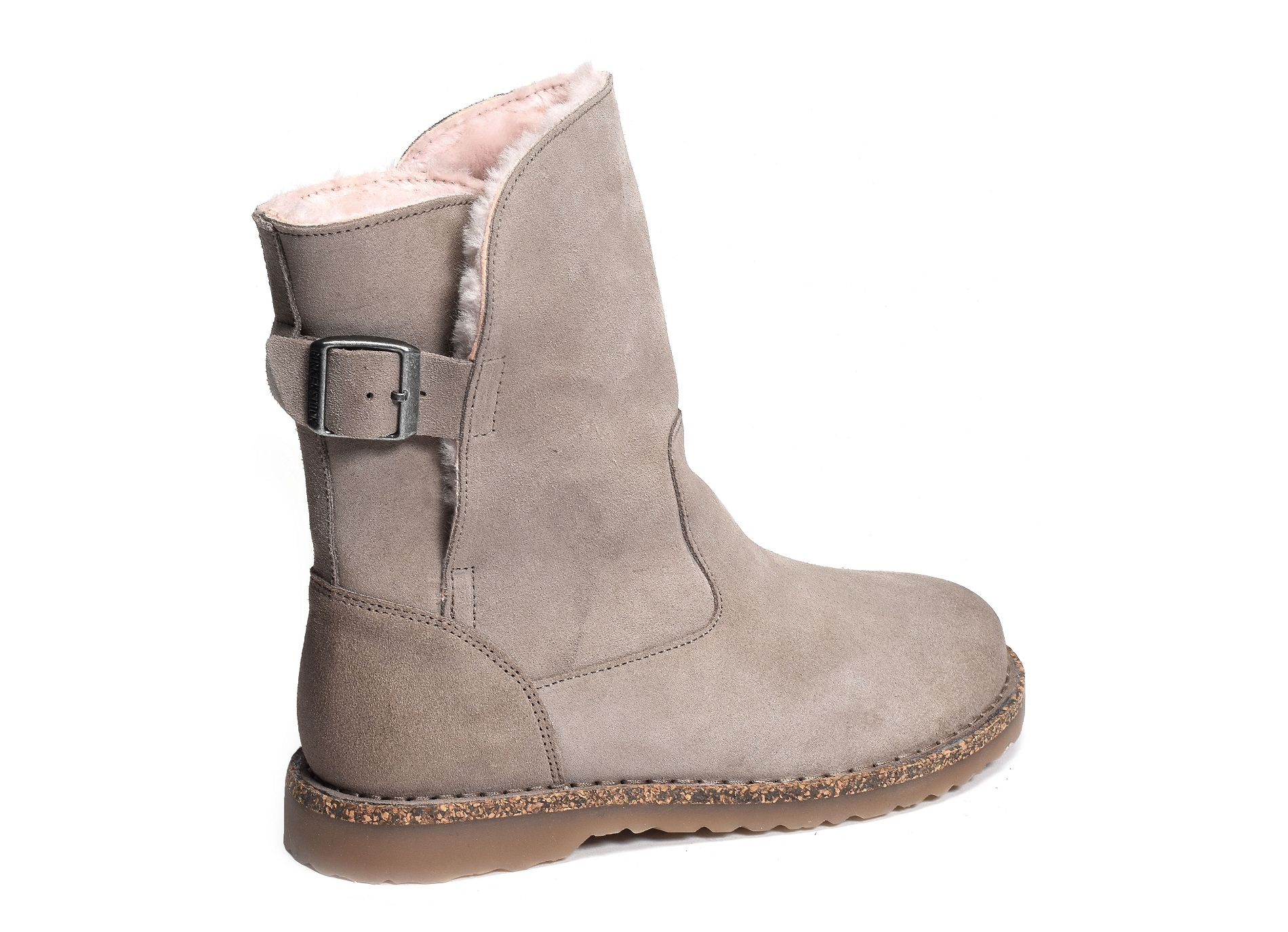 Uppsala shearling gris rose