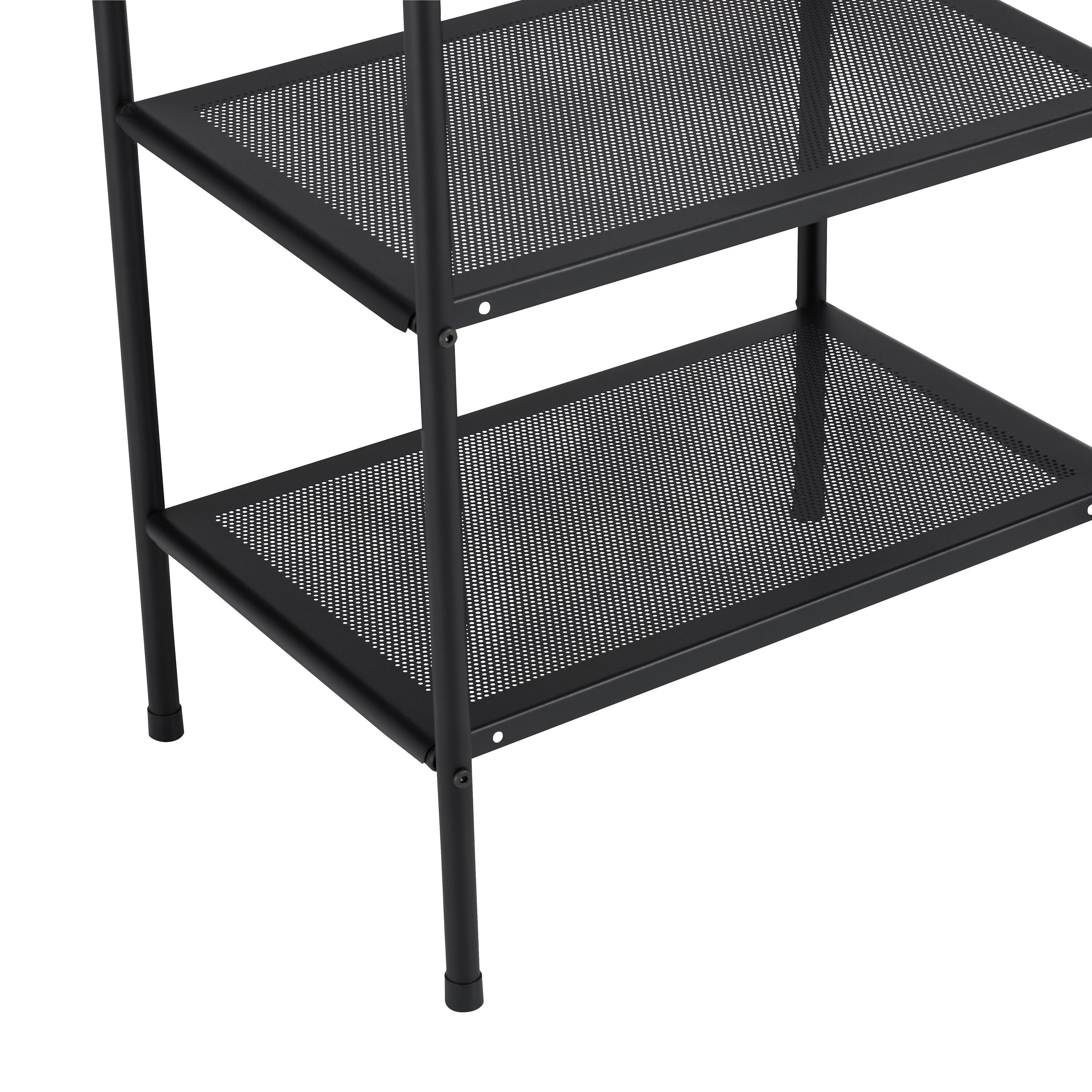 YOMMA Kleiderständer - Schwarz / B: 50.0 cm x T: 36.0 cm x H: 170.0 cm