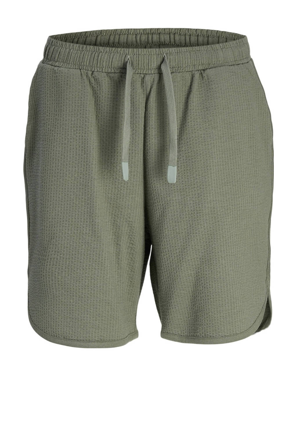 JACK & JONES loose fit sweatshort JPSTKARL JJFRED armygroen