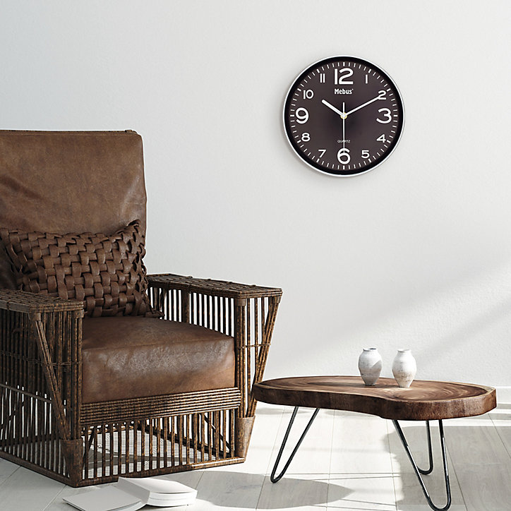 Horloge murale design Mebus quartz Dada Art Ø25.4 cm