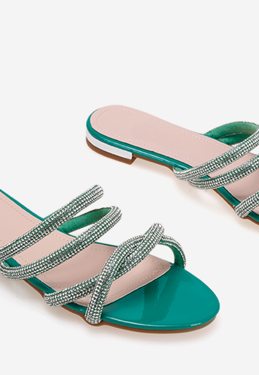 Mules femme vert Grazie