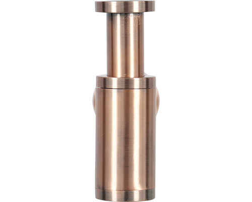 Differentieel sifon voor fonteintjes 1 1/4 inch x 32 mm geborsteld koper 30.412.60