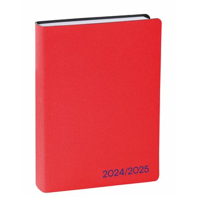 Agenda Galaxy - 1 jour par page - 12 x 17 cm - rouge - Quo Vadis