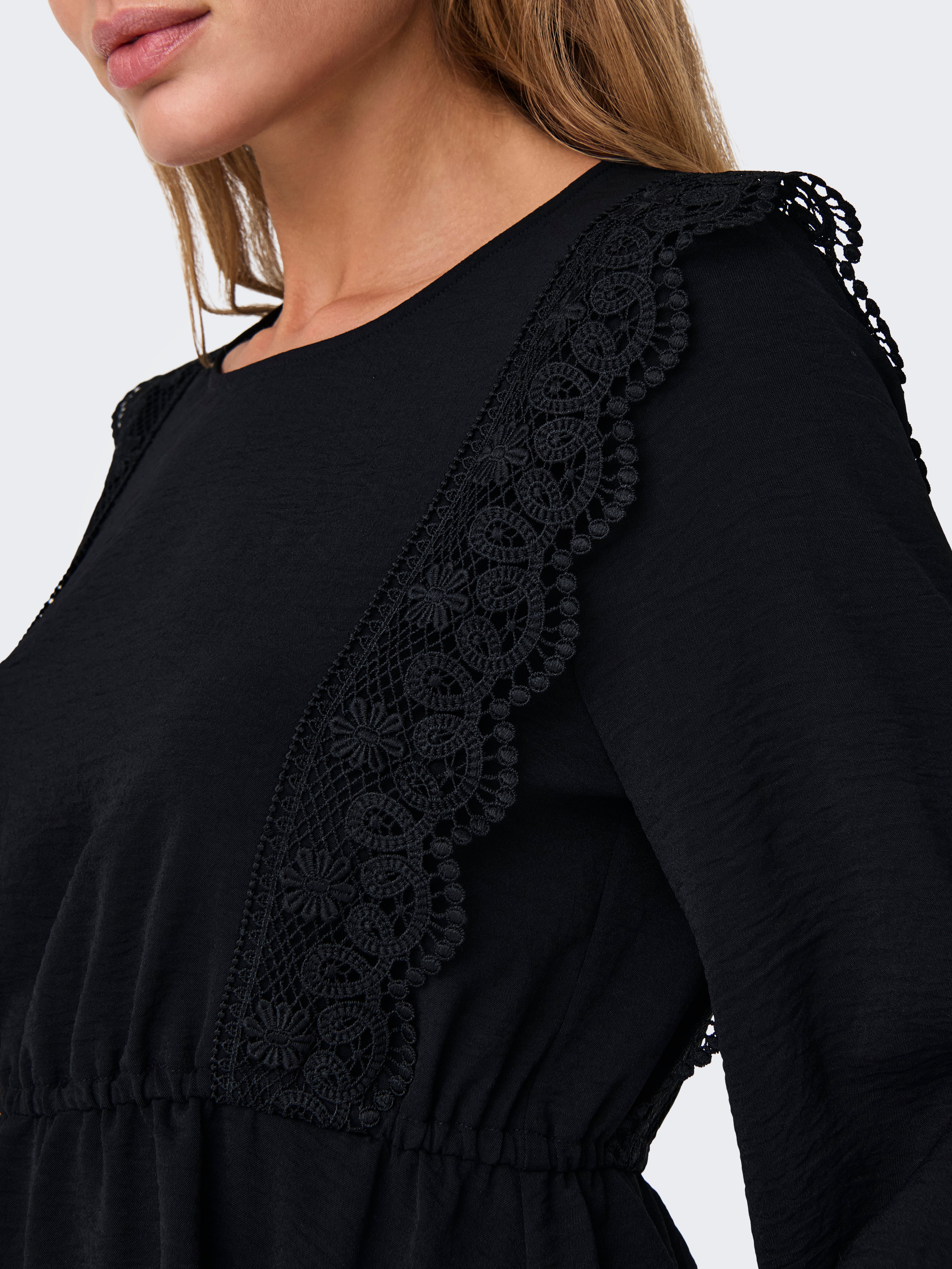 ONLMETTE Hemd Black