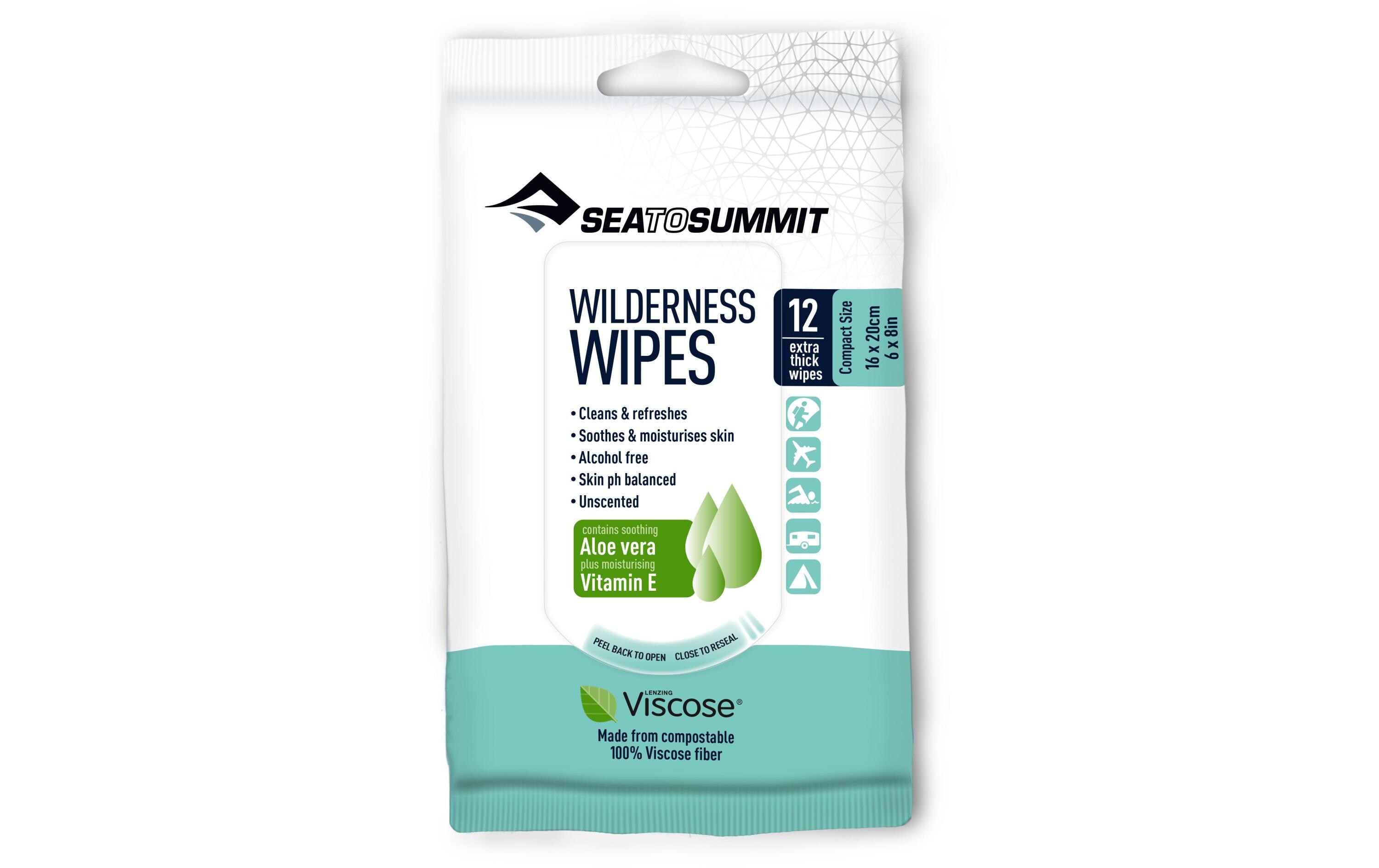 Feuchttücher Wilderness Wipes CompactErfrischende Feuchttücher