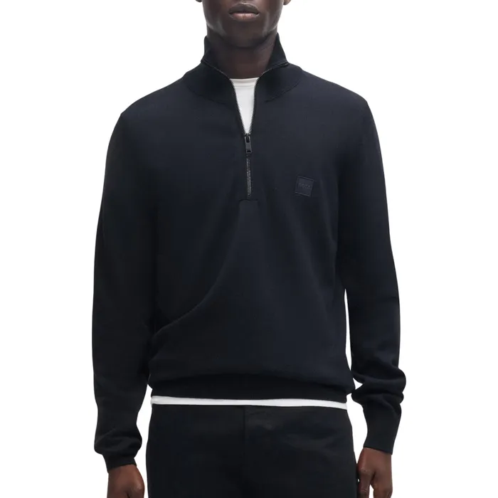 Boss Kanobix Half Zip Sweater Heren