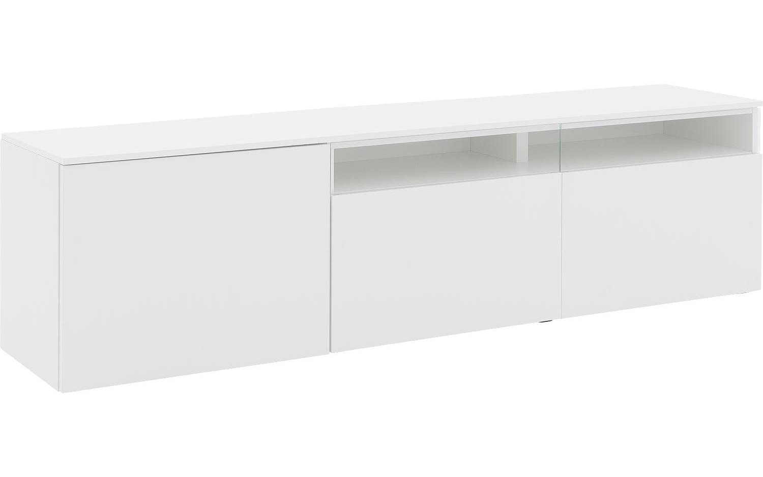 Goossens Wandmeubel Monza Ecowood in mdf