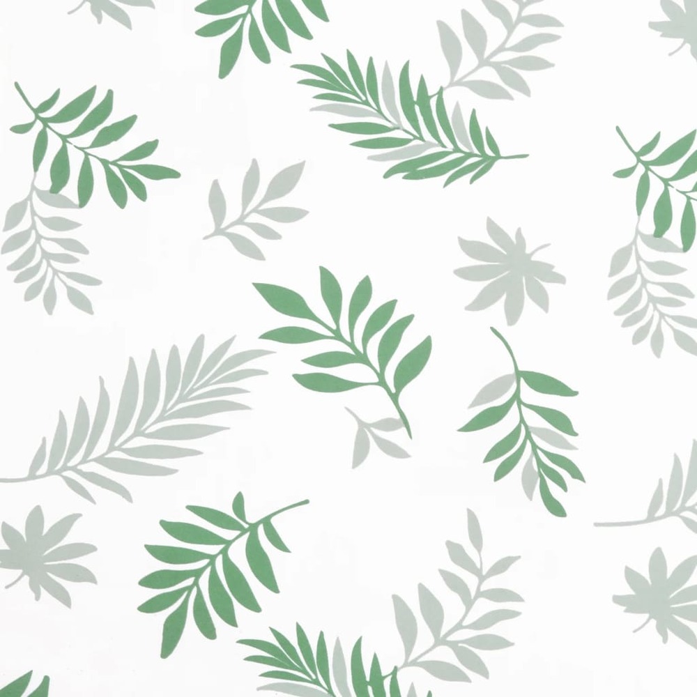 Coussins de banc de jardin 2 pcs motif de feuilles tissu oxford
