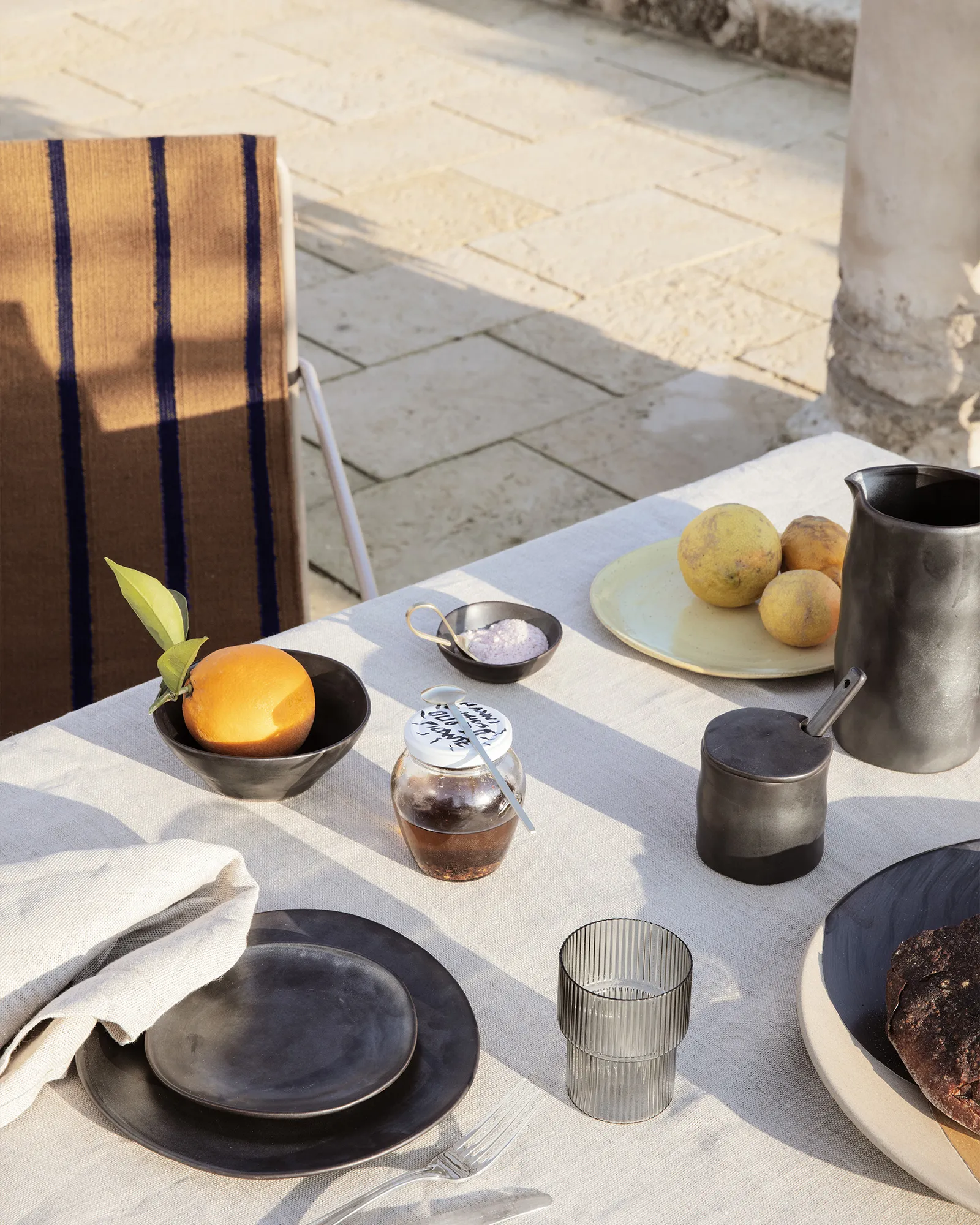 ferm LIVING Flow Jar with spoon