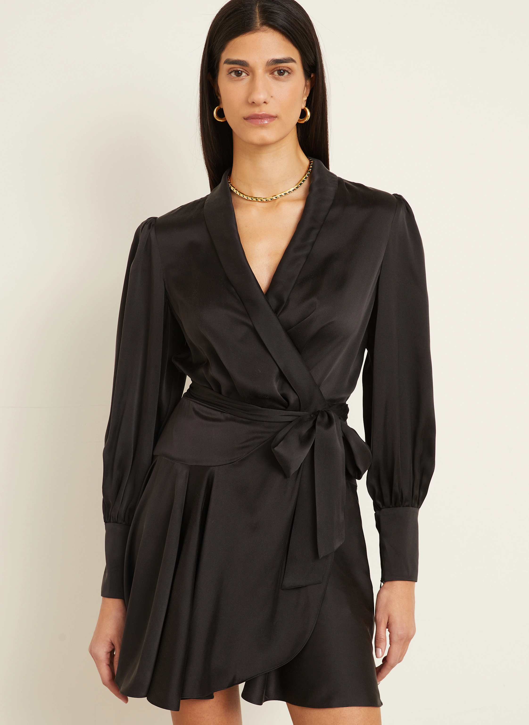 ZIMMERMANN Wickelkleid aus Seide