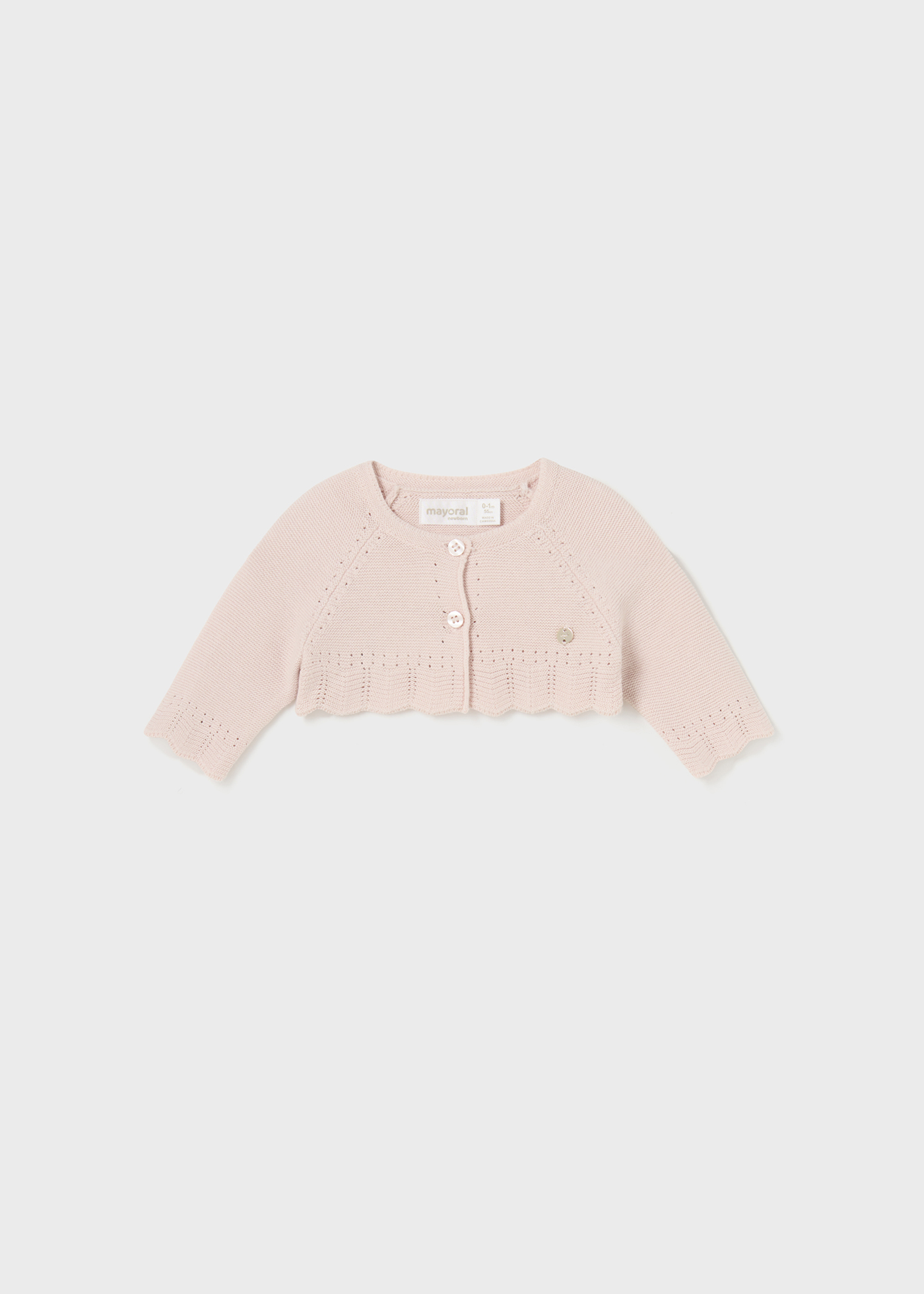 Rebeca tricot Better Cotton recém-nascido