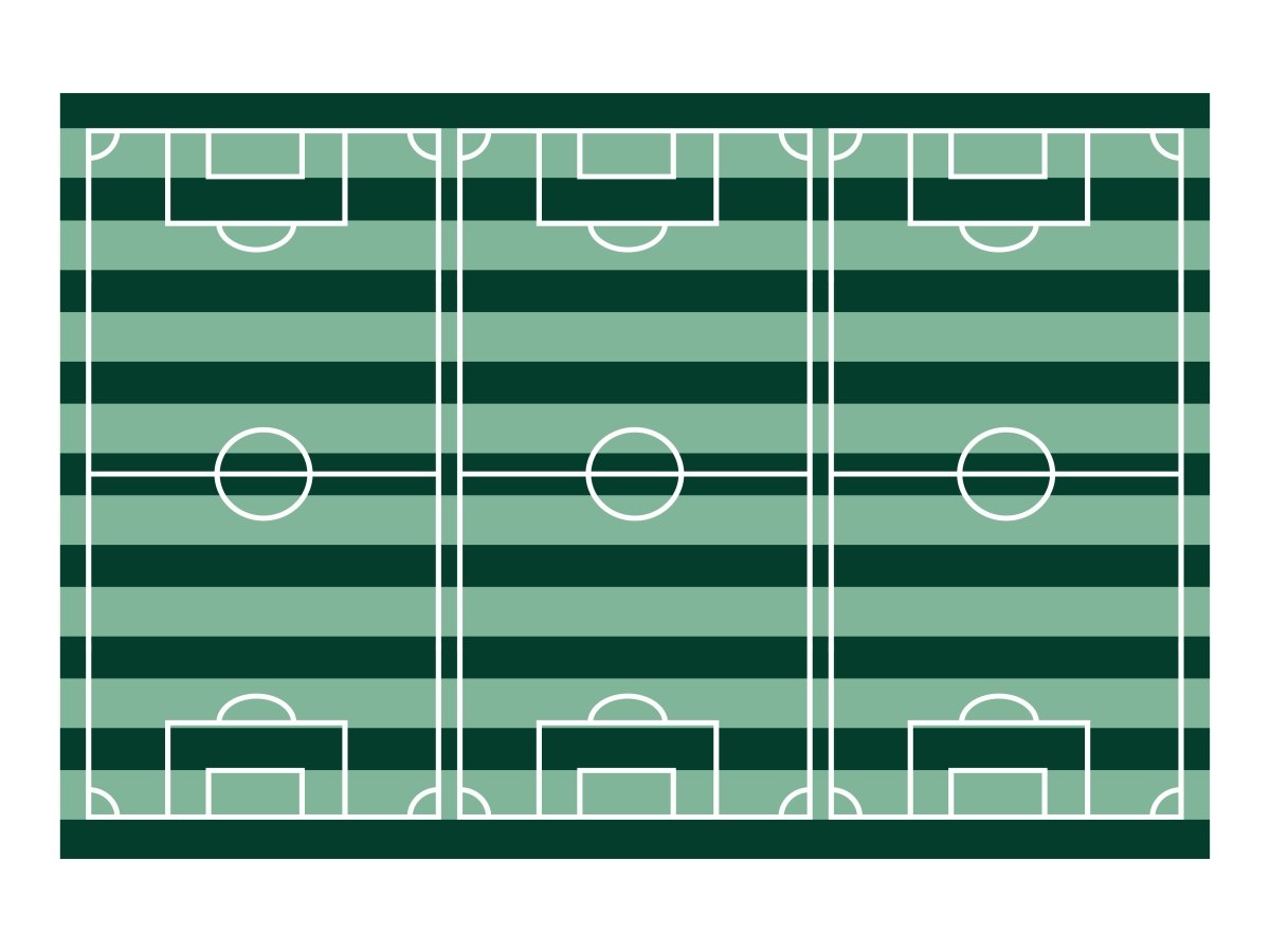 Voetbal Tafelloper 1,8m