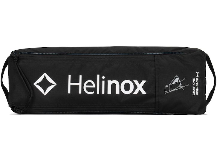 HELINOX Chair One Highback (re) Schwarz/Türkis Stuhl mit Aluminiumlegierung